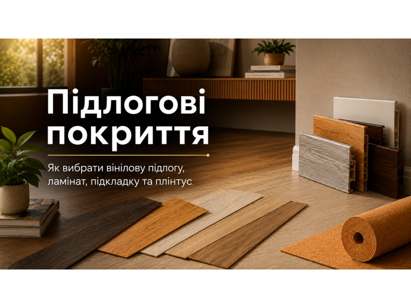 Напольные покрытия как выбрать виниловый пол, ламинат, подложку и плинтус
