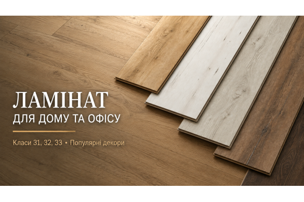 Ламінат 31, 32 чи 33 класу: як вибрати покриття для дому, квартири та офісу