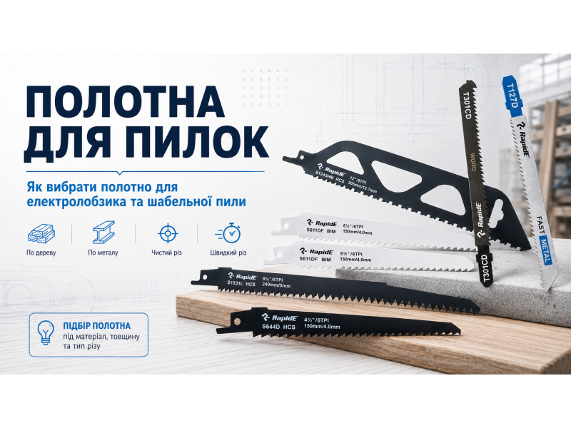 Полотна для пил: как выбрать для электролобзика и сабельной пилы