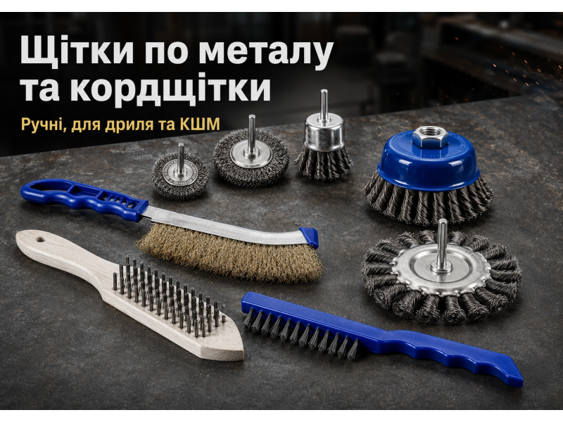 Щетки по металлу и кордщетки: как выбрать для очистки ржавчины, краски и металла