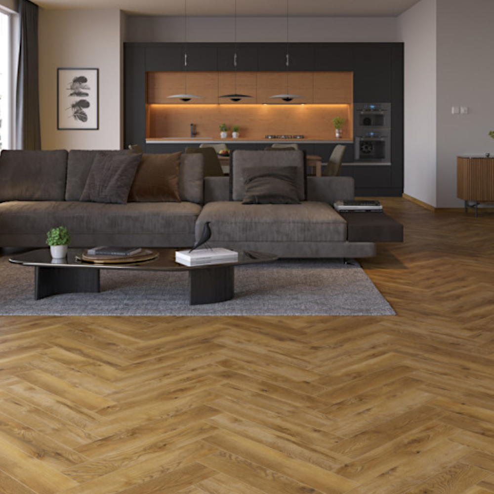 Ламінат Classen Ville 4V Herringbone Дуб Бенікарло