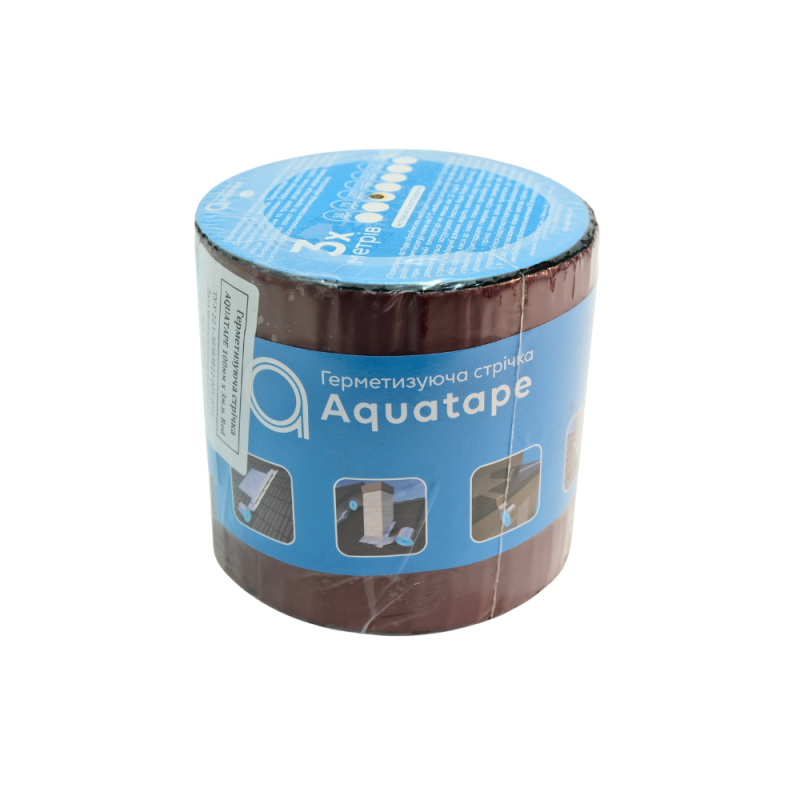 Бітумна стрічка Aquatape "Red"  75 мм × 10 м (1/16)