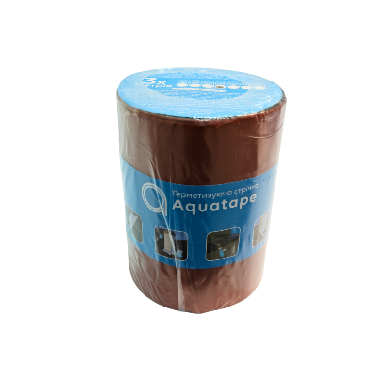 Бітумна стрічка Aquatape "Terracot" 150 мм × 3 м (1/10)