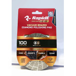 Алмазный шлифовальный круг RapidE Red Point Vacuum Brazed Ø100мм P30