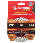 Профессиональная алмазная чашка RapidE RED POINT Ø100 мм WET USE/Влажная шлифовка, зернистость P80