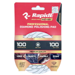 Черепашка алмазна професійна RapidE RED POINT Ø100 мм WET USE/Вологе шліф.,зернистість Р100