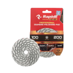 Черепашка алмазна професійна RapidE RED POINT Ø100 мм WET USE/Вологе шліф.,зернистість Р200