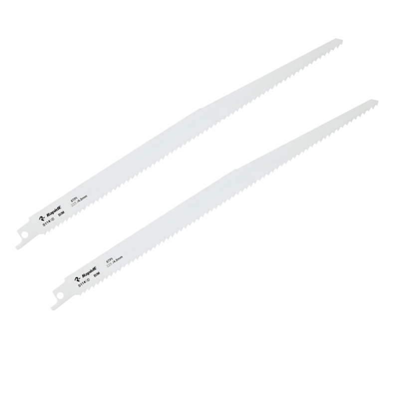 Полотно сабельное RapidE Wood S1140D, 225mm, зуб 4mm/6TPI (2 шт)