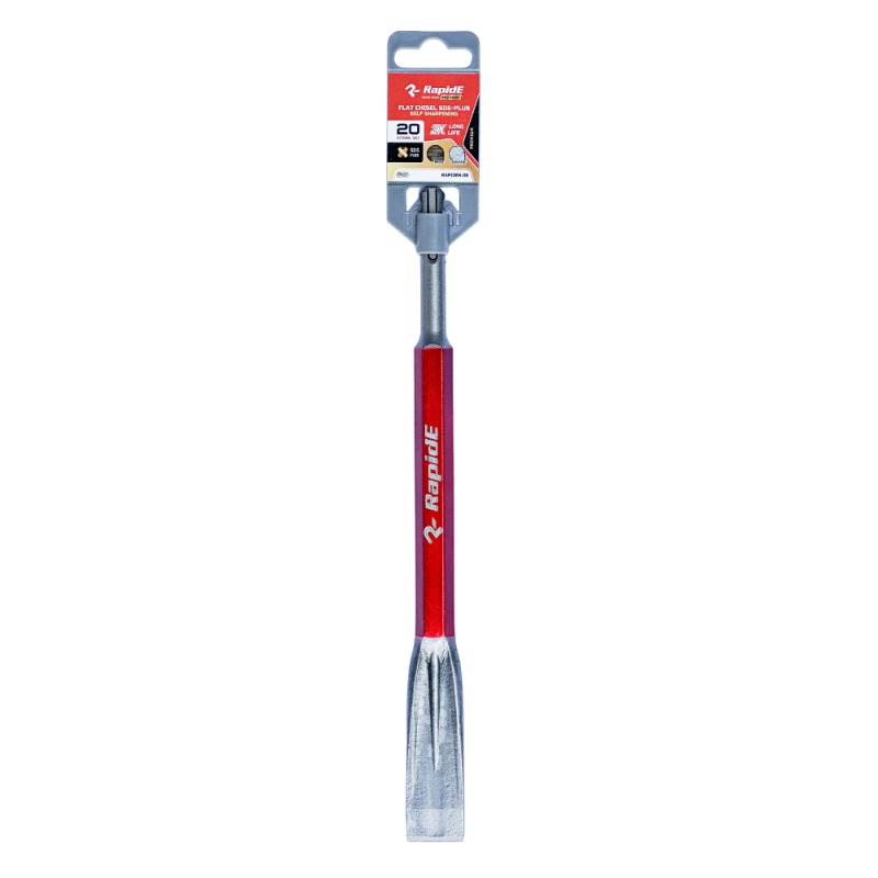 Зубило – плоское RapidE Red Point SDS+ 14×250×20 мм