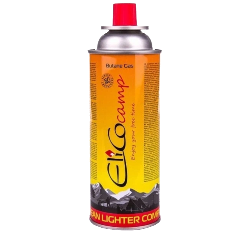 Газовий балон EliCo Camp цанговий 220г, 400мл (1/28)