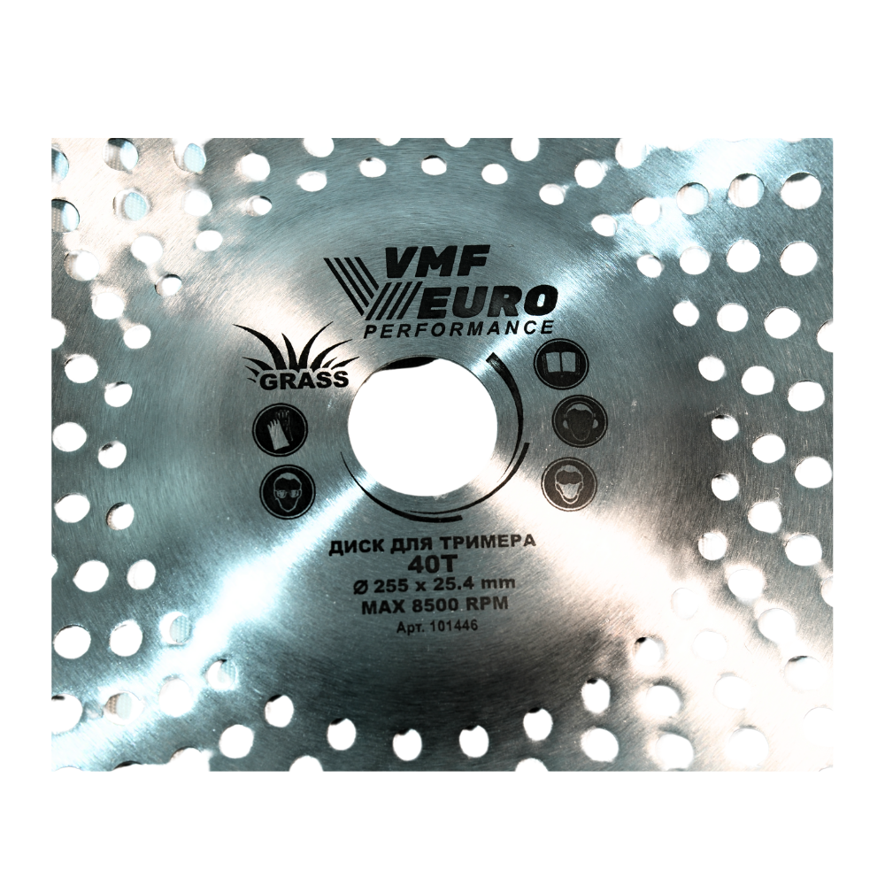 Вигнутий диск для тримера VMF 255 х 25,4 х 40Т