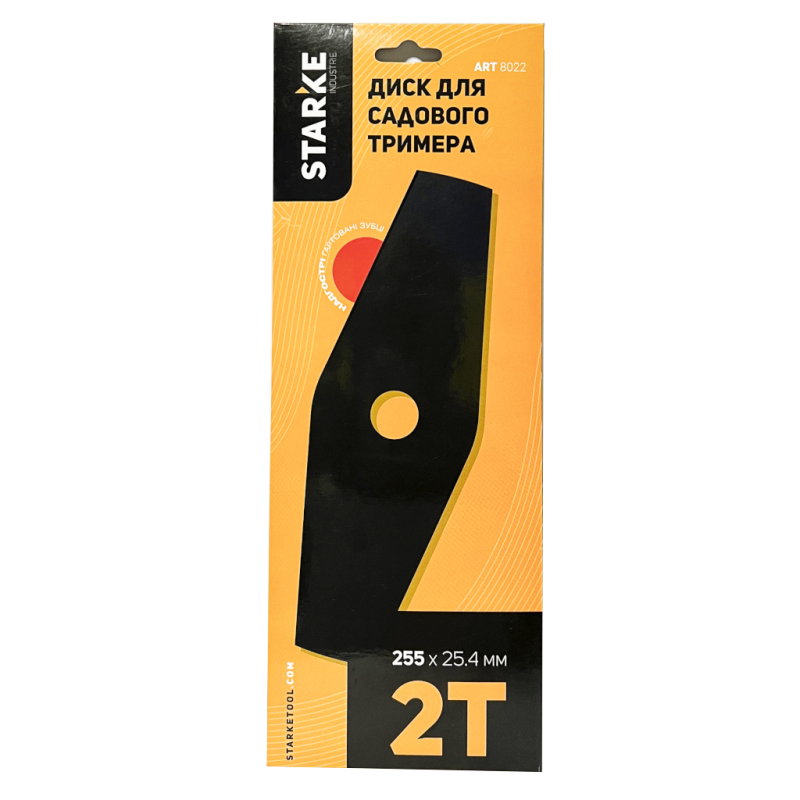 Диск для триммера Stark черный 255 х 25.4 х 2T (8022)