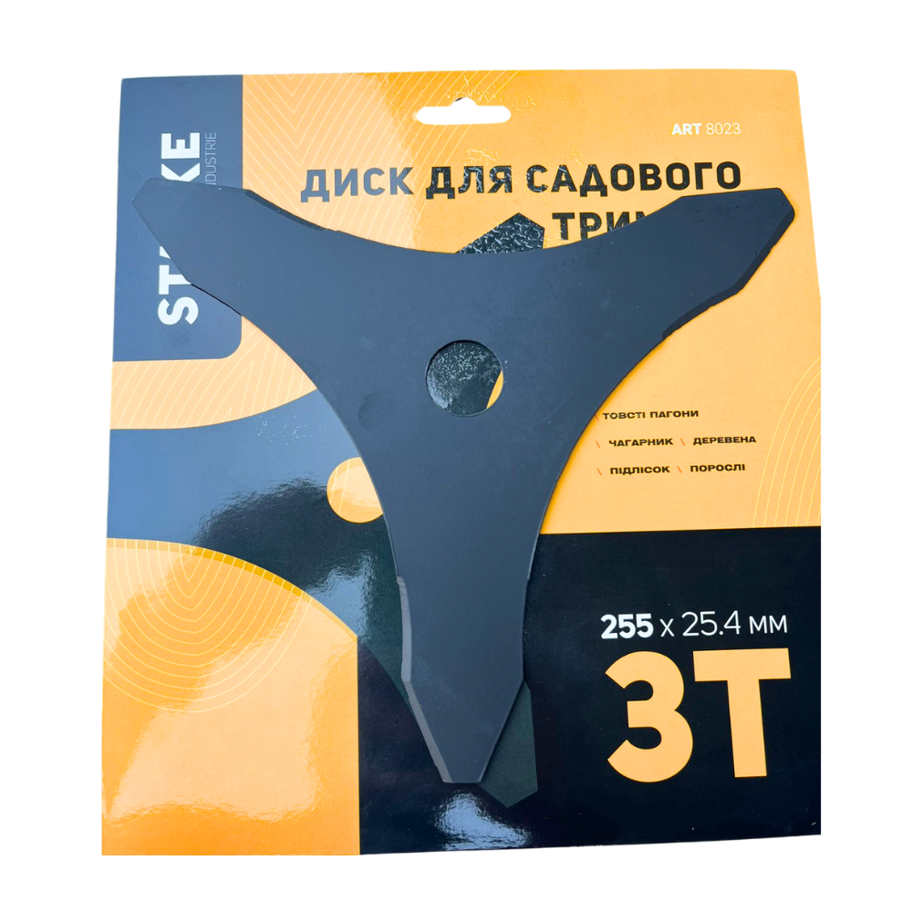 Черный диск для триммера Stark 255 х 25.4 х 3T