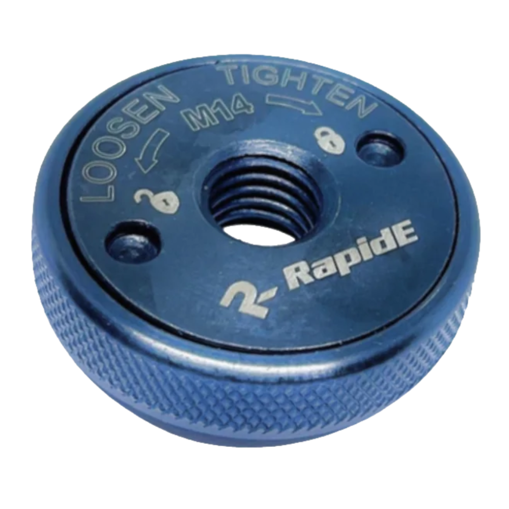Гайка быстрозажимная для КШМ RapidE RED POINT M14 черная (R2577)