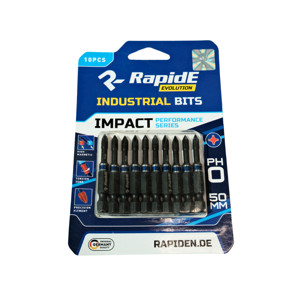 Бита RapidE Impact PH0 50 мм