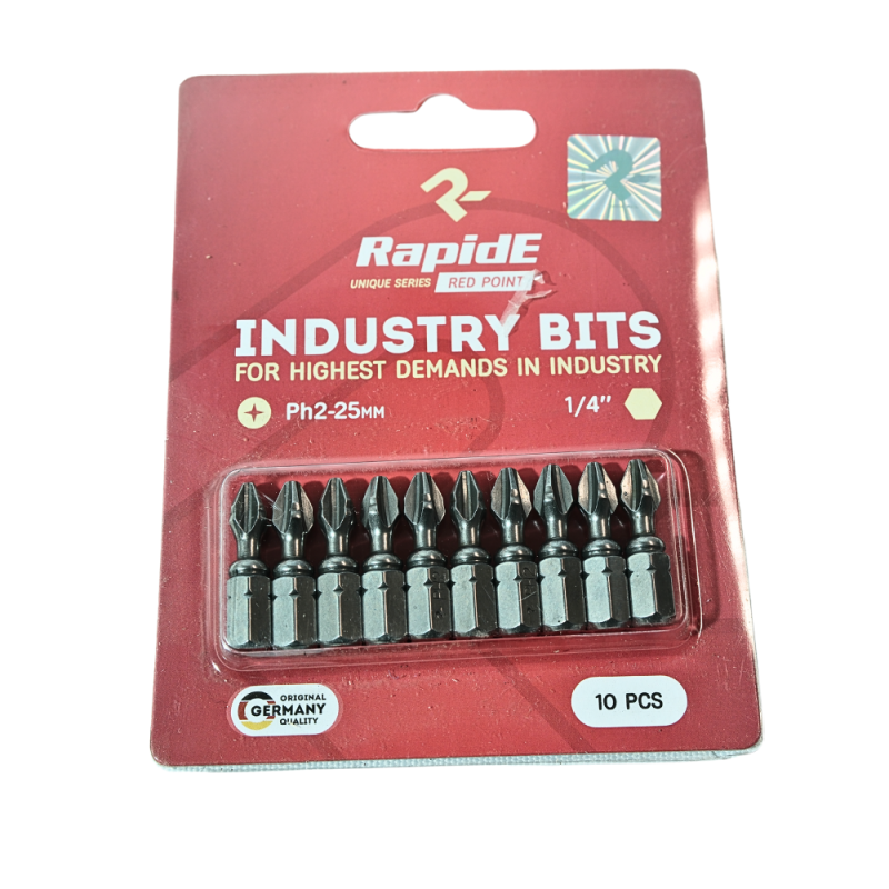Бита RapidE Red Point PH2 x 25 (10)