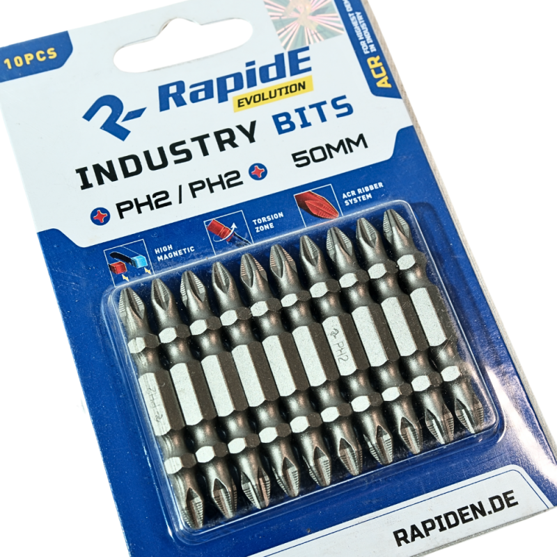 Бита RapidE ACR PH2/PH2 x 65 (10)