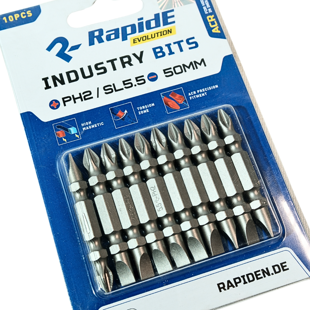 Бита RapidE ACR PH2/SL5.5 х 65