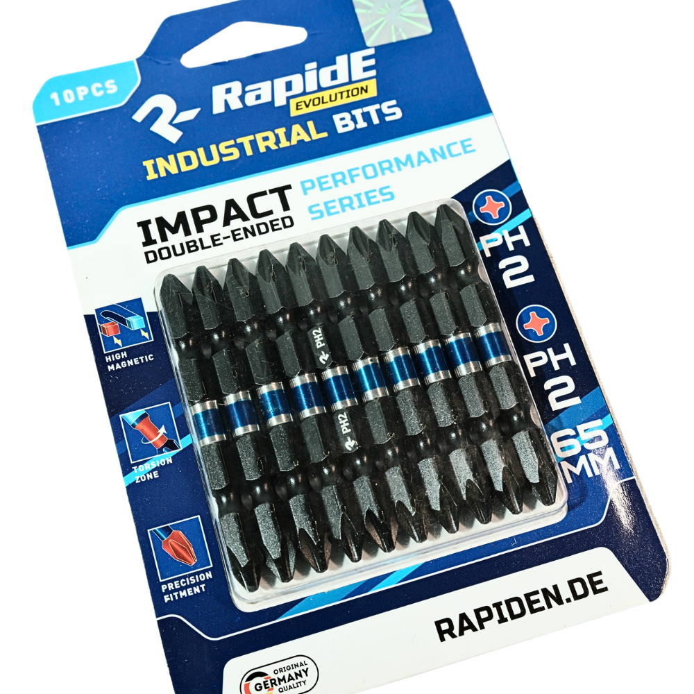 Бита RapidE Impact PH2/PH2 длиной 65 мм