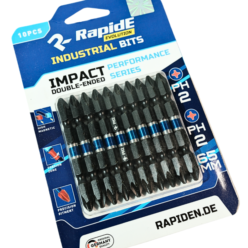 Бита RapidE Impact PH2/PH2 x 65 (10)