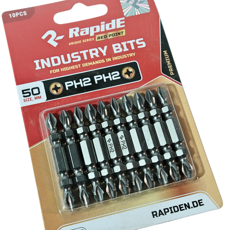 Бита RapidE Red Point PH2/PH2 х 50 (10)