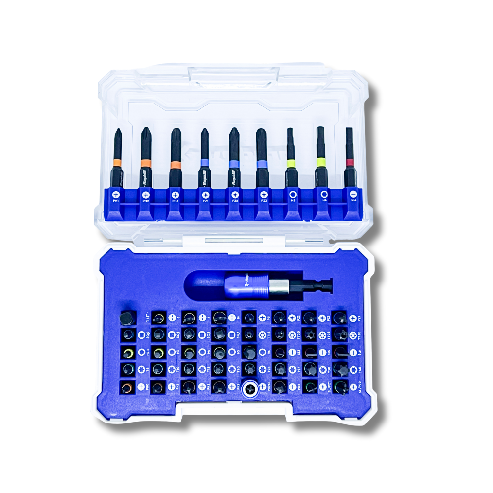 Набор бит RapidE Impact 50pcs с держателем