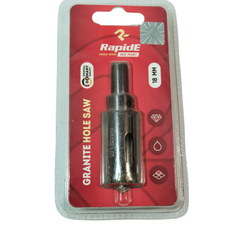 Алмазная коронка RapidE Red Point 18 мм