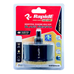 Коронка алмазная RapidE RED POINT BLACK PIRANHA 105mm (зубчатая, черная)