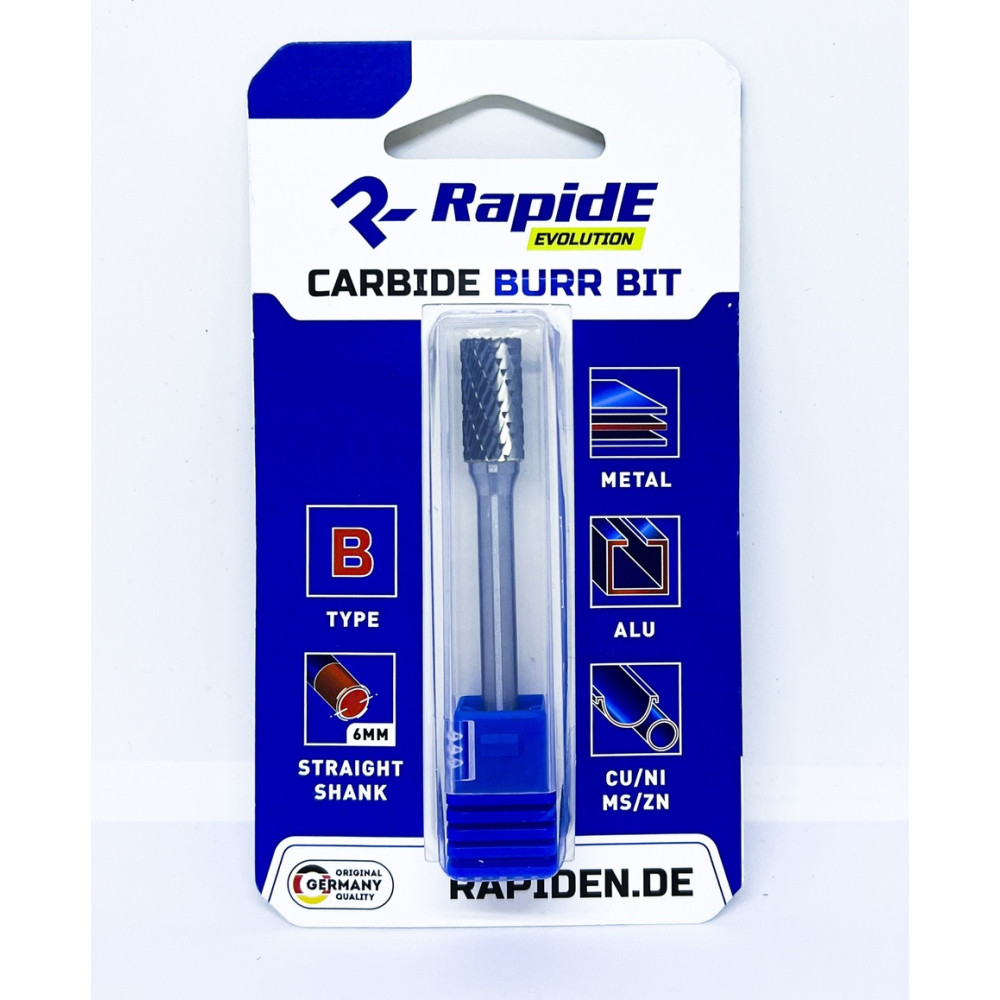 Борфреза RapidE R5739 циліндр із торцевим зубом D-6мм