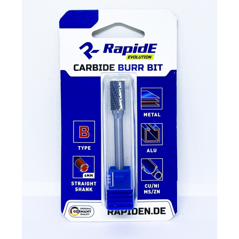 Борфреза RapidE R5744 Тип-B D-16мм циліндр із торцевим зубом