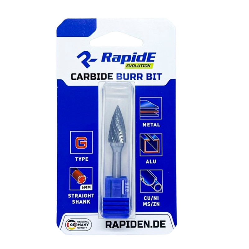 Борфреза RapidE R5725 Тип-G D-10мм загострена парабола