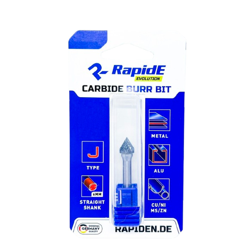 Борфрез RapidE R5753 Тип-J D-10мм конусность - 60°