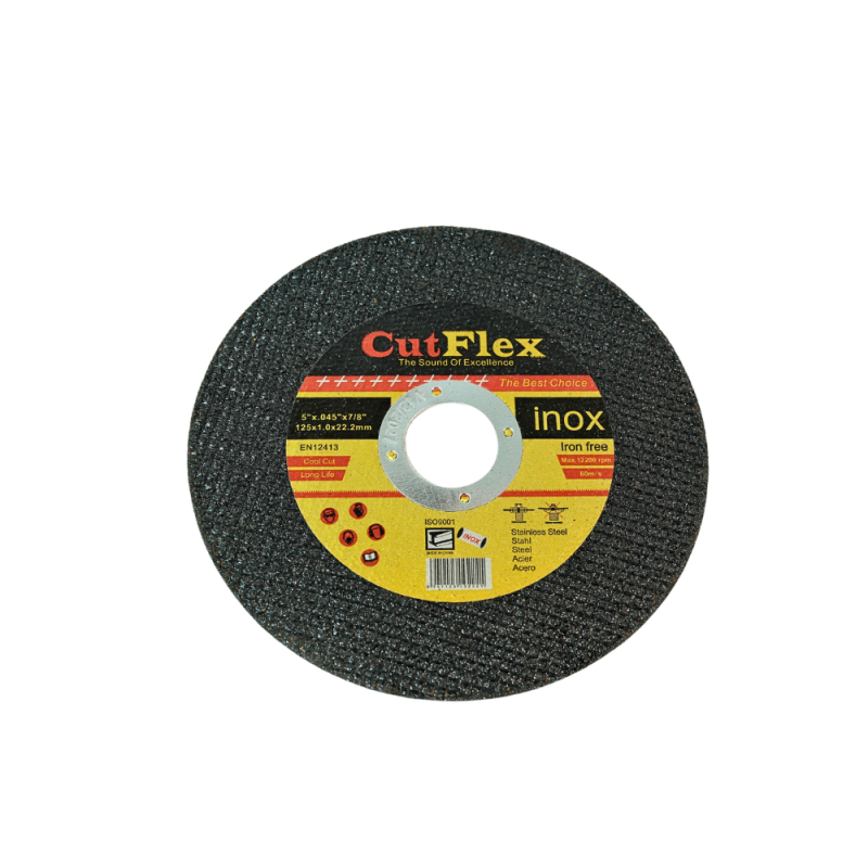 Диск отрезной для металла CutFlex 125×1,2×22,2 мм (10/50)