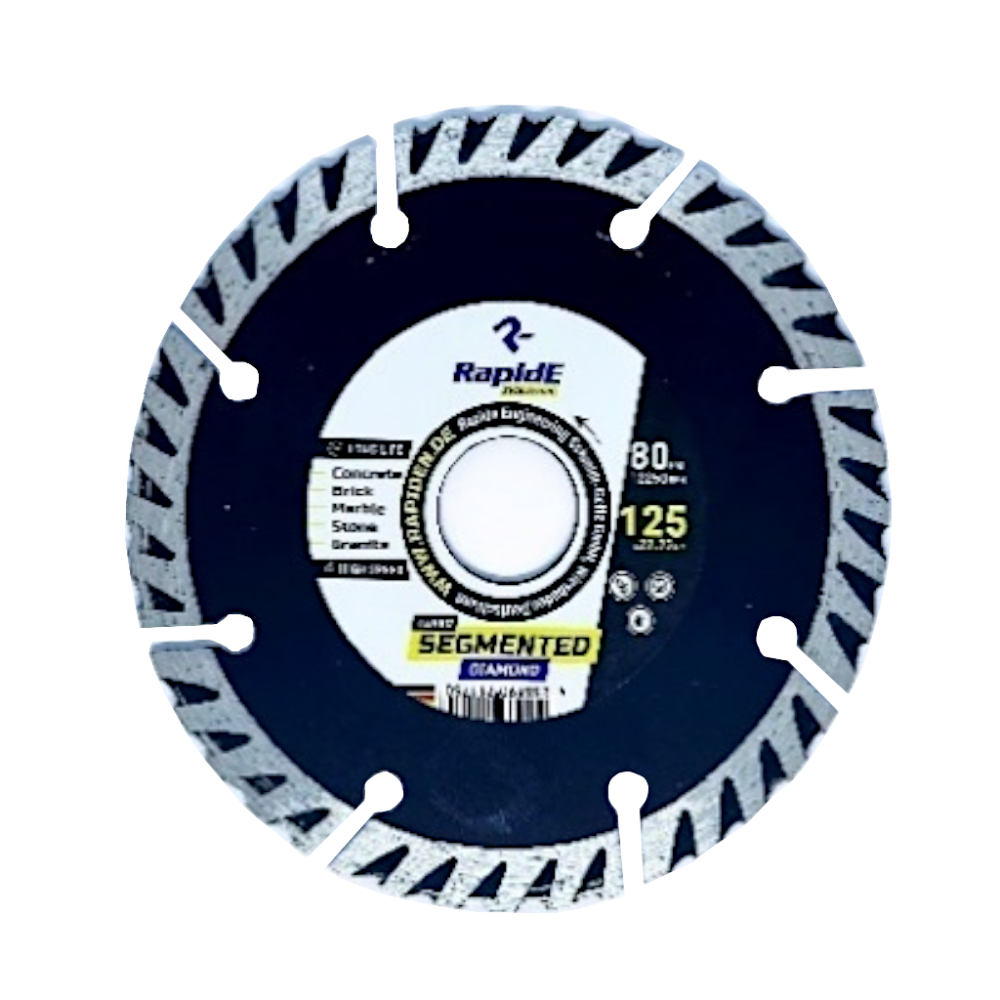 Алмазный диск RapidE 125x22.2 мм Turbo/Segmented