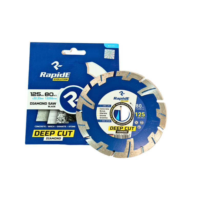 Алмазный диск RapidE Deep Cut 125×22,2 Глубокий рез