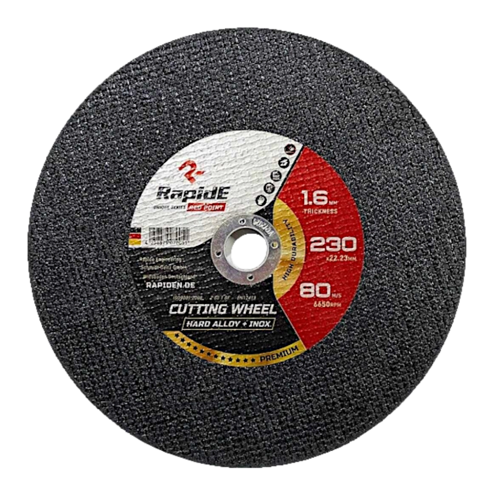 Отрезные абразивные диски Rapide RED POINT 125x0.8x22,23 (ОБНОВЛЕННЫЕ)
