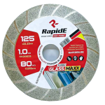 Алмазный диск RapidE TURBO GLASSMAXX (ультратонкий) 125 мм R9794 для деликатного реза стекла, керамики