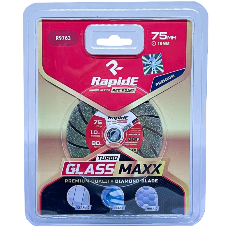 Алмазный мини-диск RapidE TURBO GLASSMAXX 75 мм*10 мм R9763
