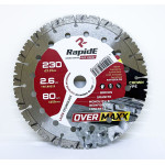 Алмазный диск RapidE OVERMAXX 230 мм (высокоармированный железобетон, монолитный бетон)