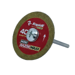 Алмазний диск RapidE RED POINT MINI  RAZORMAXX R9225 Vacuum Brazed 40 мм для гравера з тримачем