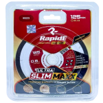 Алмазный диск RapidE SLIMMAXX ULTRA R9223 (ультратонкий 0,8 мм) 125x22,23 (с водяным охлаждением)