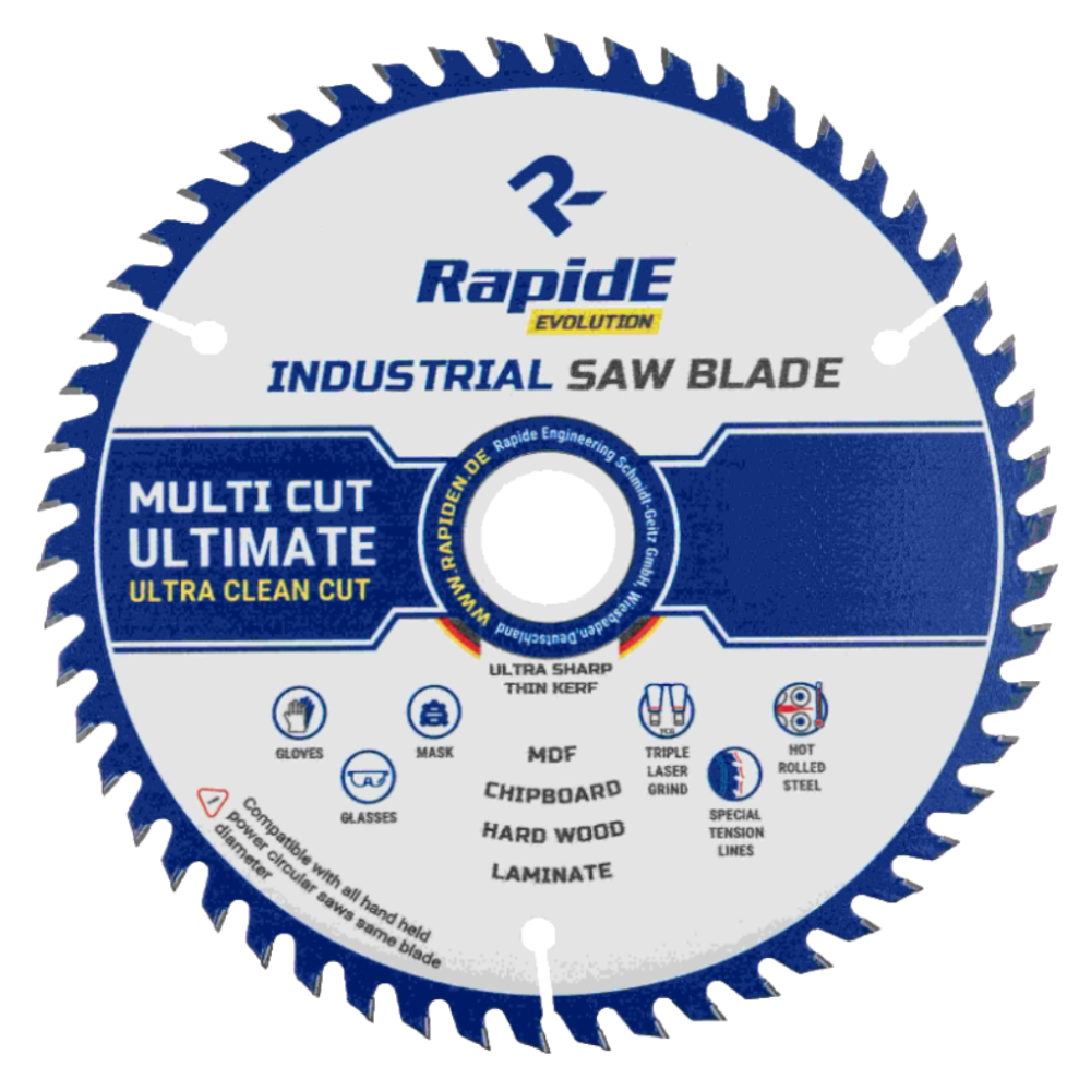 Диск для резки ламината Rapide 200 х 30 х 56z INDUSTRIAL TCT SAW
