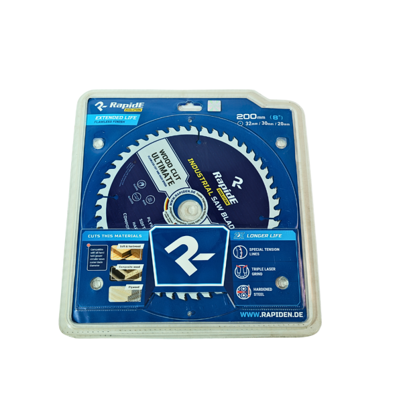 Диск по дереву Rapide INDUSTRIAL 200 х 30/32 х 48z