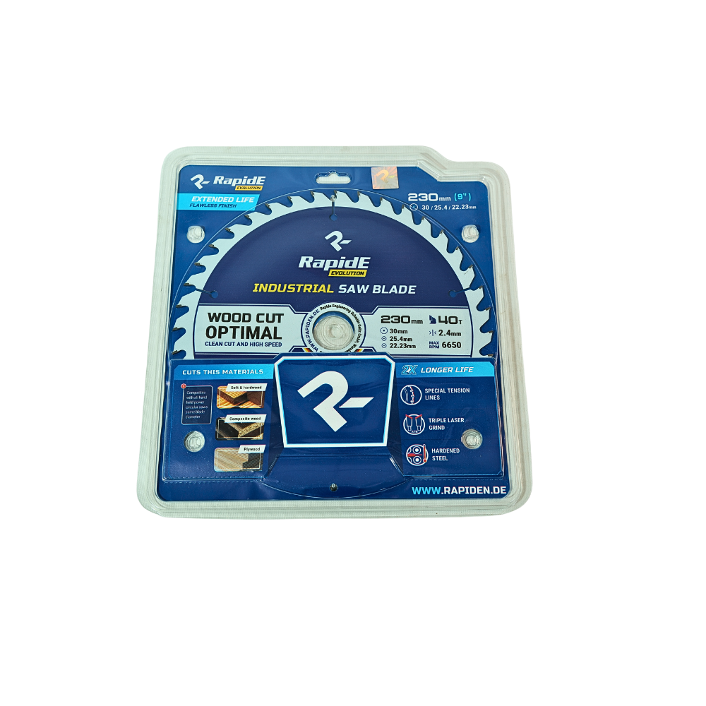 Диск для резки древесины Rapide INDUSTRIAL 230 х 22.23/30 х 40z