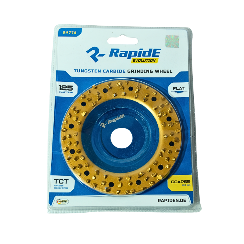 Альфа диск крупная фракция, плоский RapidE 125 мм (R9778)