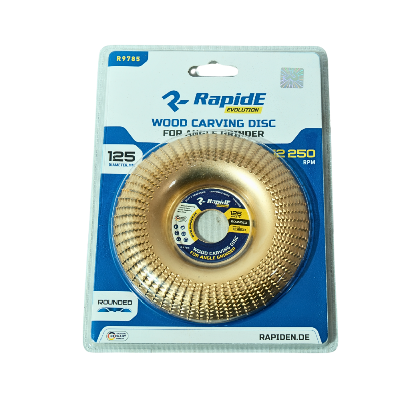 Альфа диск обдирной, закругленный RapidE 125 мм (R9785)