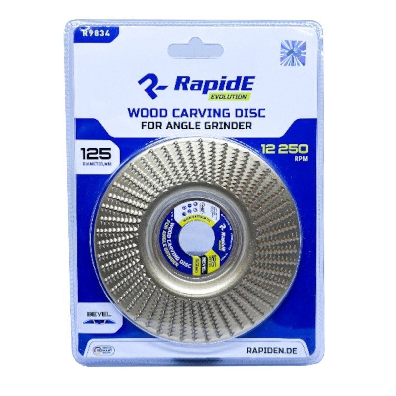 Диск шлифовальный по дереву RapidE 125 мм R9834 КОСОЙ
