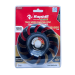 Диск шлифовальный по дереву RapidE RED POINT 125 мм*12T R9839 ЗУБЧАТЫЙ ЗАКРУГЛЕННЫЙ