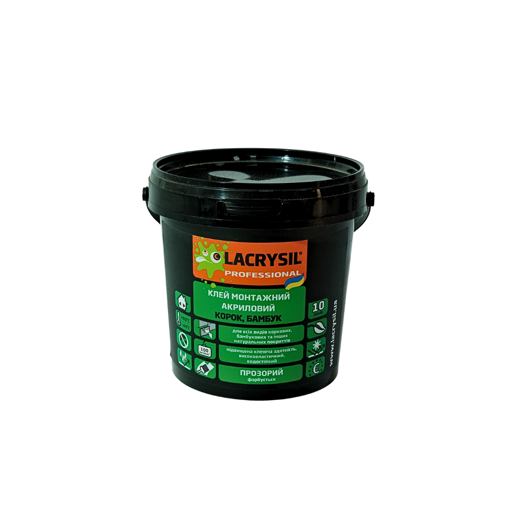 Клей акриловый Lacrysil 'ДЛЯ КОРКИ И БАМБУКА' 4,5 кг
