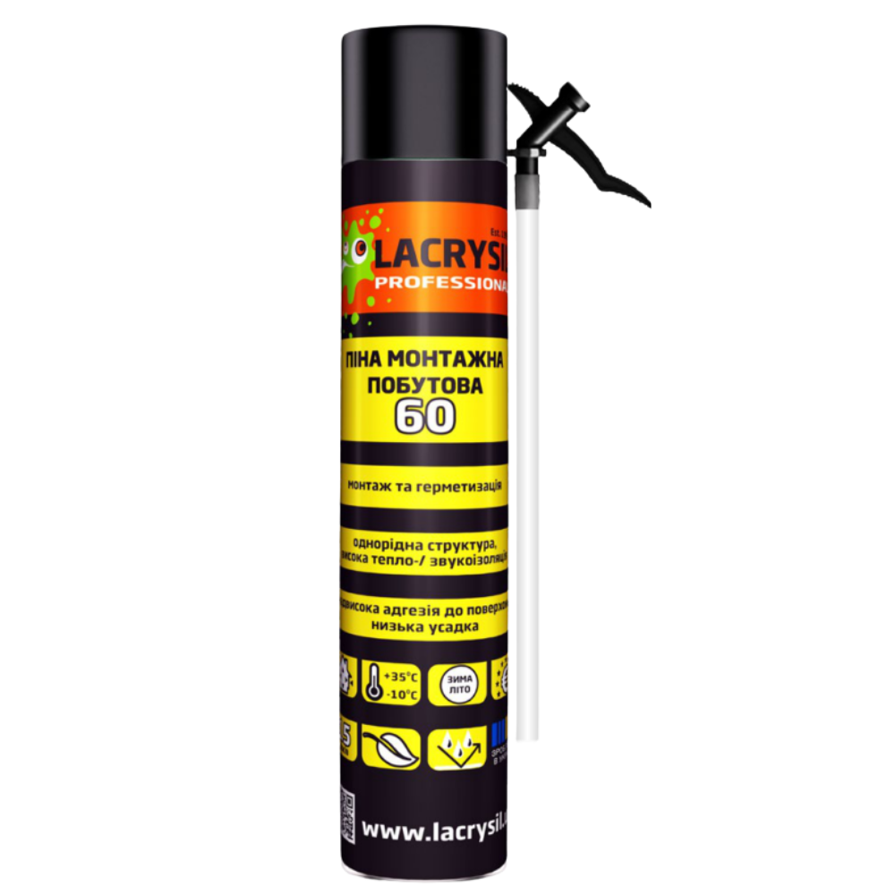 Пена ручная Lacrysil 750 мл, 60 л